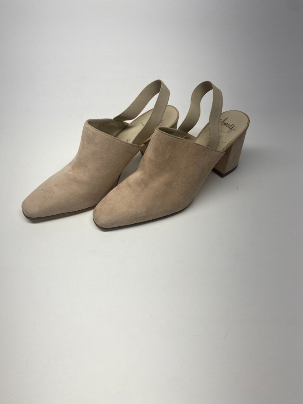 Amalfi by Rangoni Womens Nude Falle Slingback Heel Pump Sz 8.5
